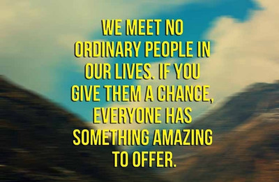 55% OFF on Everyone Is Amazing Quote Paper Print