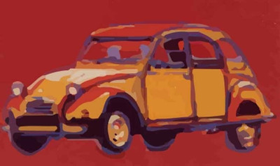29% OFF on Vintage Car Fine Art Print