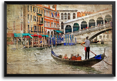 46% OFF on Italy Canvas Painting Laminated Framed Paper Print 46% OFF on Italy Canvas Painting Laminated Framed Paper Print