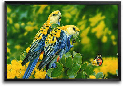 46% OFF on Beautiful Birds & Butterfly Scenic Laminated Framed Paper Print 46% OFF on Beautiful Birds & Butterfly Scenic Laminated Framed Paper Print