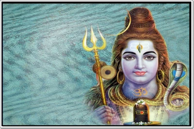 60% OFF on Shiva Poster Paper Print