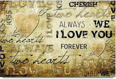 34% OFF on Amy I Love You Always We Two Hearts Forever Quote 3D Poster 34% OFF on Amy I Love You Always We Two Hearts Forever Quote 3D Poster
