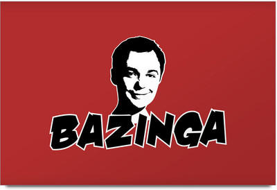 53% OFF on Sheldon Cooper Bazinga Poster Paper Print 53% OFF on Sheldon Cooper Bazinga Poster Paper Print