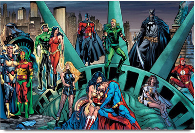 62% OFF on Comic Superheroes,Superman Paper Print 62% OFF on Comic Superheroes,Superman Paper Print