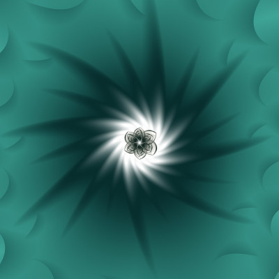 50% OFF on Fractal flowers Paper Print