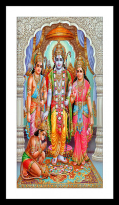 37% OFF on Shri Ram Laxman And Sita Fine Art Print 37% OFF on Shri Ram Laxman And Sita Fine Art Print