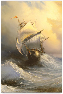 25% OFF on Amy Seashort Boat Sail 3D Poster