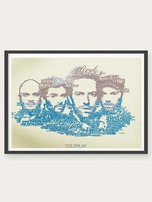 70% OFF on Coldplay 3D Poster