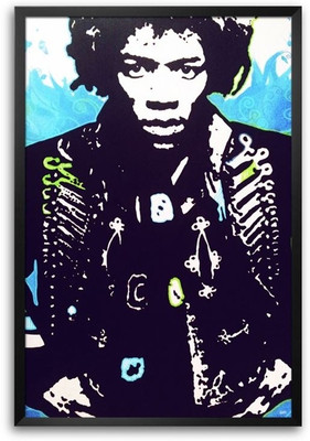 74% OFF on Jimi Hendrix Fp00004687 Framed Photographic Paper