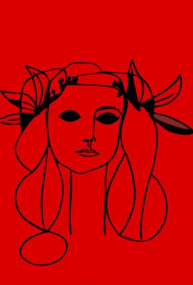 81% OFF on Mesleep Line Art Painting Without Frame Canvas Art