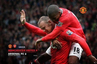 64% OFF on Manchester United Arsenal Photographic Paper