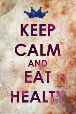 8% OFF on Keep Calm & Eat Healthy Photographic Paper