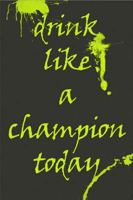 37% OFF on Drink Like a Champion Paper Print 37% OFF on Drink Like a Champion Paper Print