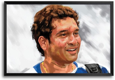 74% OFF on Ramesh Tendulkar Painting Fp00004611 Framed Photographic Paper