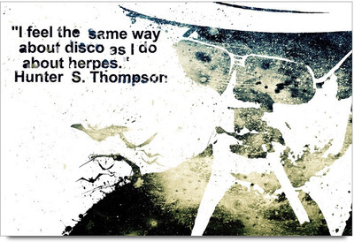 77% OFF on Shoprock Disco Is Like Herpes Virus Quote Photographic Paper