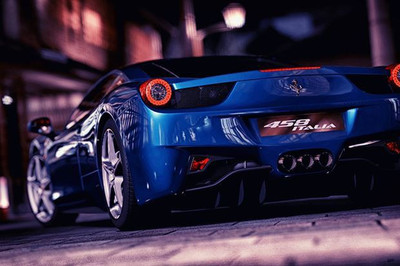 64% OFF on Blue Ferrari Photographic Paper