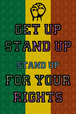 37% OFF on Get Up - Stand for Your Rights Paper Print 37% OFF on Get Up - Stand for Your Rights Paper Print
