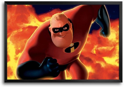 74% OFF on Mr Incredible Fp00004243 Framed Photographic Paper