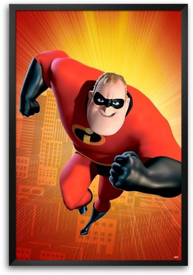 53% OFF on Mr Incredible Fp00004714 Framed Photographic Paper