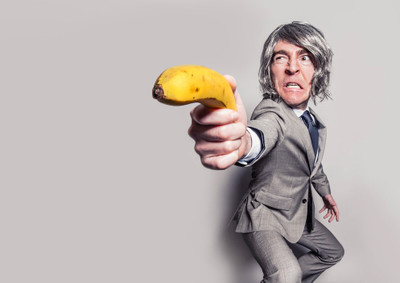 44% OFF on Banana Man Fine Art Print