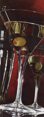 55% OFF on Martini Lounge Fine Art Print