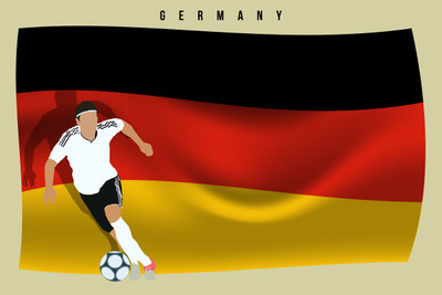 8% OFF on Germany FIFA Flag Photographic Paper