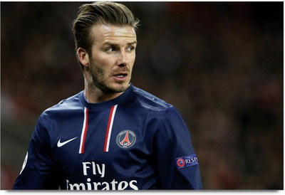 75% OFF on David Beckham Paris Paper Print