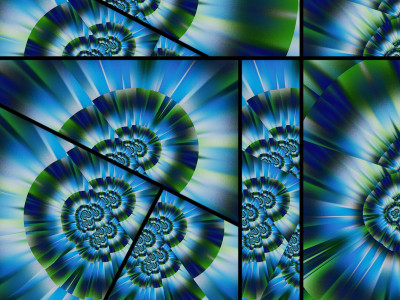 50% OFF on Fractal Mosaic Canvas Art 50% OFF on Fractal Mosaic Canvas Art