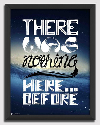 There was nothing here before Canvas Art