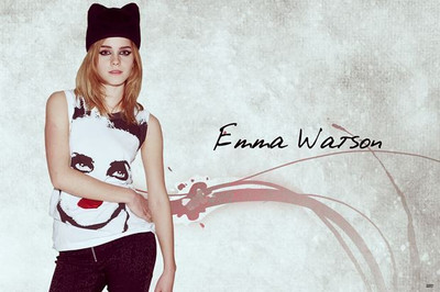 84% OFF on Emma Watson Cat Photographic Paper
