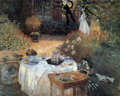 8% OFF on The lunch #2 by Monet Canvas Art