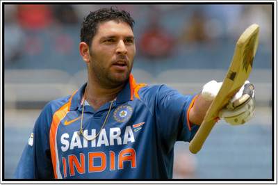66% OFF on Yuvraj Singh Poster Paper Print