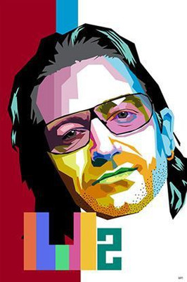 64% OFF on Bono U2 Colourful Photographic Paper 64% OFF on Bono U2 Colourful Photographic Paper