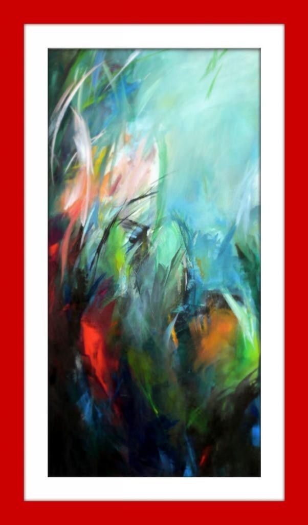 33% OFF on Modern Art Flower Painting Fine Art Print