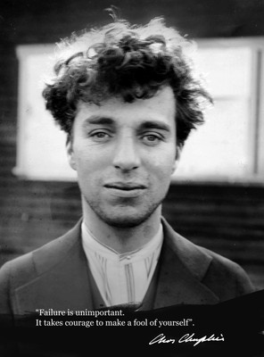 Young Charlie Chaplin Per0282433P Poster