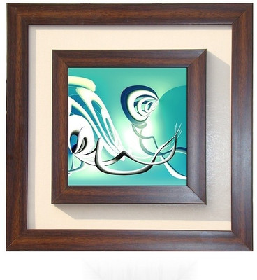 29% OFF on Lila Painting DVL- S- 693 With Wooden Frame Canvas Art