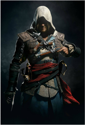 57% OFF on Assassin's Creed Black Flag Video Game Paper Print 57% OFF on Assassin's Creed Black Flag Video Game Paper Print