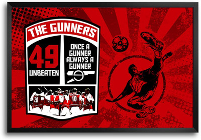 46% OFF on ShopMantra Arsenal The Gunners Unbeaten Laminated Frame Poster Paper Print 46% OFF on ShopMantra Arsenal The Gunners Unbeaten Laminated Frame Poster Paper Print