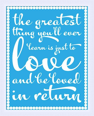 42% OFF on Painting Mantra Framed - Learn To Love. Paper Print