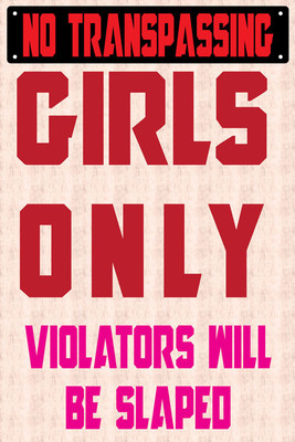 37% OFF on No Transpassing - Girls Only Paper Print 37% OFF on No Transpassing - Girls Only Paper Print