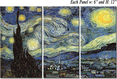 9% OFF on Wonder Images Multi Panel Scenary with Back Framing Canvas Art