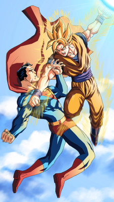 66% OFF on Urbanhomz Goku Vs Superman Poster Paper Print 66% OFF on Urbanhomz Goku Vs Superman Poster Paper Print