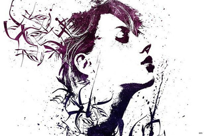 64% OFF on Girl Abstract Art Photographic Paper