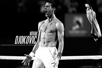 64% OFF on Novak Djokovic Win Photographic Paper
