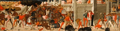 12% OFF on Battle Before A Walled City By Italian Florentine School Fine Art Print
