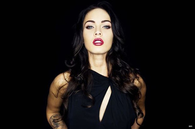 84% OFF on Megan Fox Black Photographic Paper