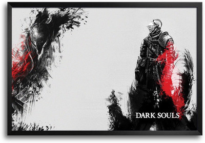 46% OFF on Dark Souls Gaming Artwork -SMFP00002004 Laminated Framed Paper Print