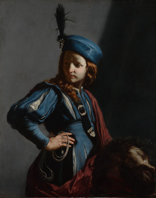 12% OFF on David With The Head Of Goliath By Guido Cagnacci Italian Fine Art Print
