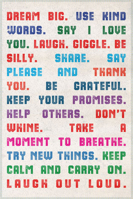 6% OFF on Dream Big - Laugh Out Loud Paper Print
