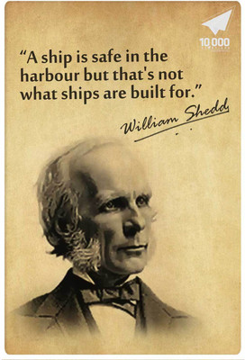 27% OFF on PosterGuy NASSCOM 10000 Startups 'William Shedds' Quote Poster Paper Print